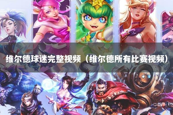 维尔德球迷完整视频（维尔德所有比赛视频）